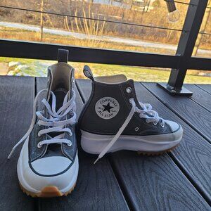 Chuck Taylor® All Star® Hike High Top Platform Sneaker - Gray - Women's Size 6.5